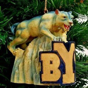 NEW Brigham Young Cougars - Boxed Collegiate Resin Ornament